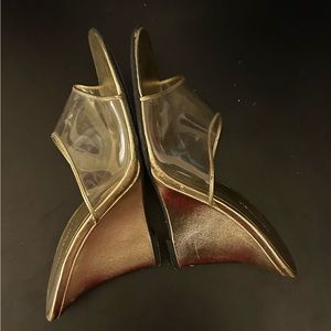 Calvin Klein Sandals Gold